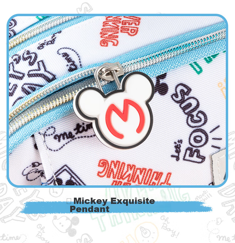 Disney Pencil Case for Elementary Students Large Capacity Multifunctional Multi-layer Storage Stationery Box Pencil Box School Supplies Blue Back to School Gift 9