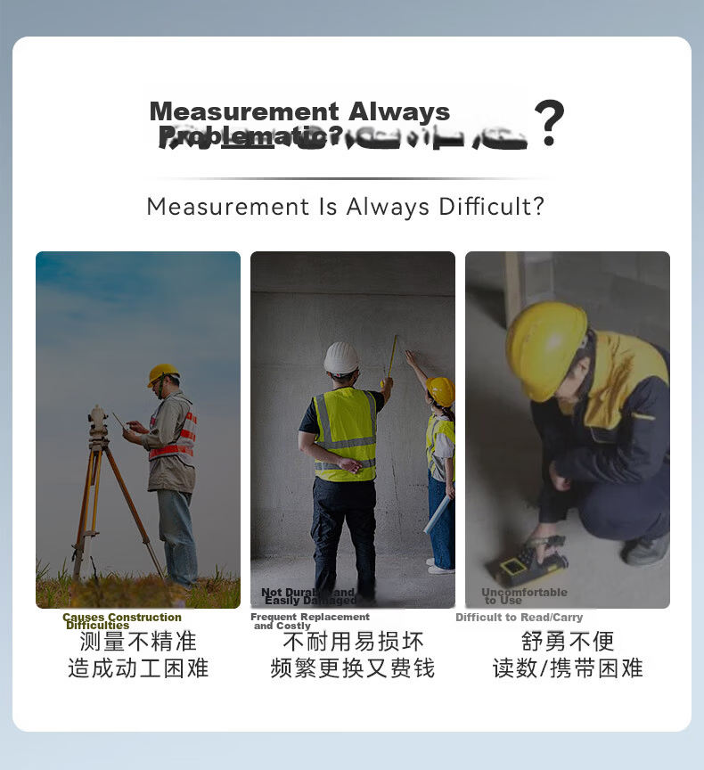 TOPLIA Wheeled Distance Measuring Wheel Push-Type Mechanical Measuring Wheel Retractable Handle Outdoor Rolling Wheel MS022002 3