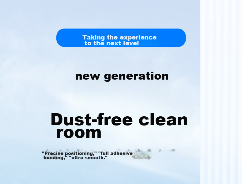 Langling [Top Dust Removal Chamber | 3D Hot Bend AR Anti-Glare] Full Glue Tempered Glass Screen Protector for Honor WIN/WINRT/Turbo Full Screen 1