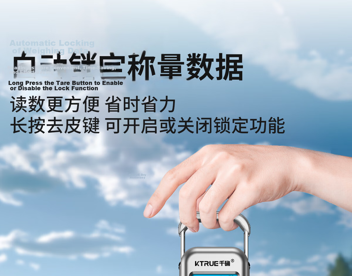 Qianque Portable Electronic Scale 100 Jin Precision Commercial Home Food Weighing Portable Spring Scale Fish Scale Kitchen Rechargeable 20
