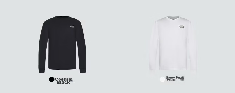 The North Face Men's Long Sleeve Printed Loose Fit Sports Outdoor T-Shirt 8JKS Black/JK3 XL 10