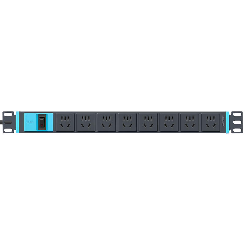 BULL PDU Desktop Cabinet Socket/power Strip/extension Cord/strip/power Board/docking Station, 8 Outlets with Master Switch, 5-Meter Standard Size, New And Old National Standards Mixed Delivery 1080/108E