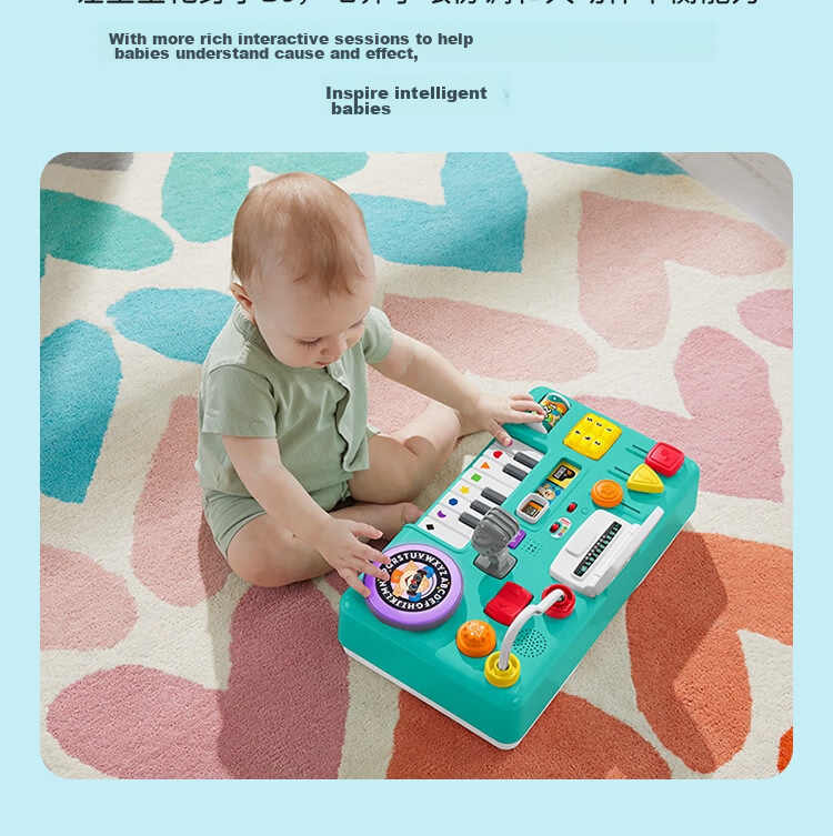 Fisher-Price Birthday Gift, Number And Color Learning Early Education Toy, Learn to Crawl - 2-In Smart Play Crawling Snail HNV62 6