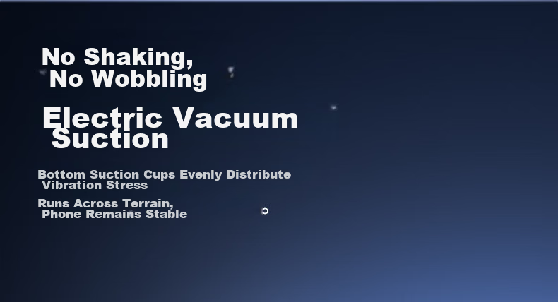 Kustar Electric Vacuum Suction Cup Car Phone Holder Magsafe Magnetic Foldable Rotatable Wireless 15W Fast Charging Live Streaming Vlog Anti-Shake Lampart Stand 5