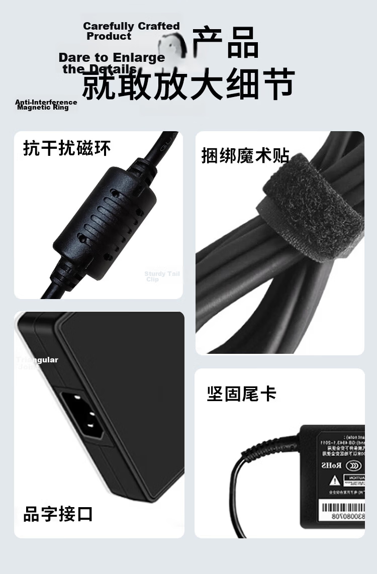 Guangchengming HP Omen Laptop Charger 19.5V 16.9A 330W Universal HP Zhan 99 Dark Night 6/7/8/10th Gen Computer Power Adapter 4.5*3.0mm Blue Connector 10