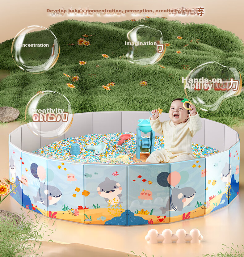LIVING STONES Kids Indoor Sand Pit Ceramic Sand Digging Large Granule Cassia Seed Toy Birthday Gift for Boys and Girls 4