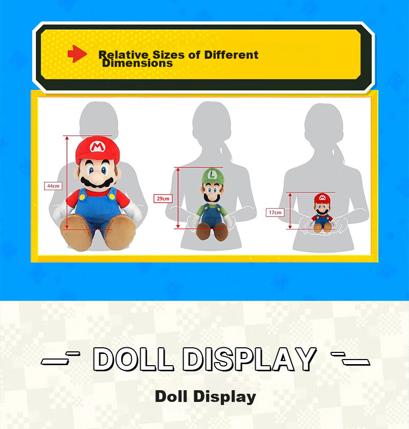 NINTENDO SWITCH Nintendo Mario Bowser Koopa Chino Peko Hey Tiger Pochi Shush Ghost Mushroom Plush Doll Keychain Luigi Plush Approximately 37cm 6