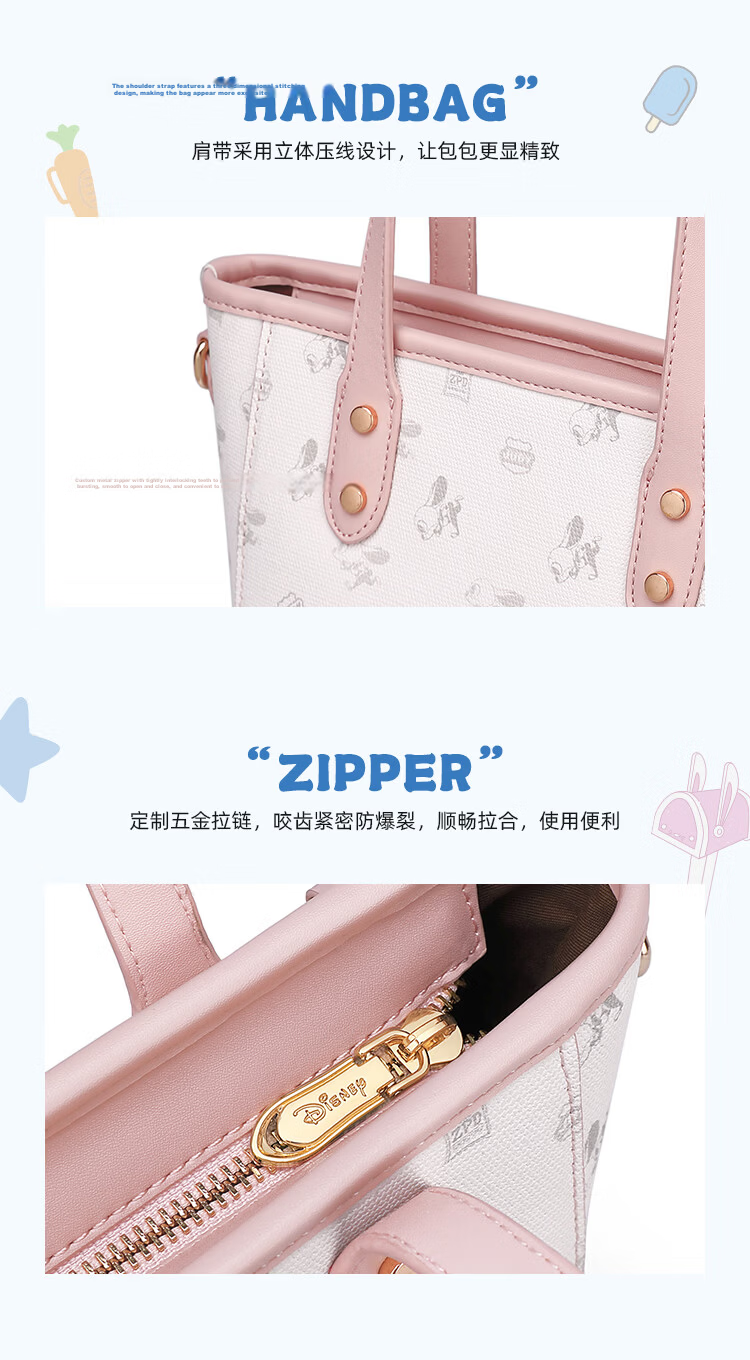 Disney Large Capacity Tote Bag Women's Luxury Lightweight Crossbody Shoulder Bag Ultra-Light Birthday Gift Brand for Girlfriend Wife 7
