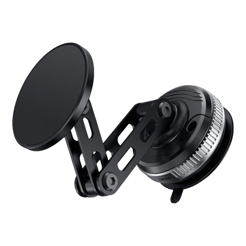 Kewo Car Phone Holder Vacuum Magnetic Suction Mount Dashboard Navigation Stand Black Free Shipping