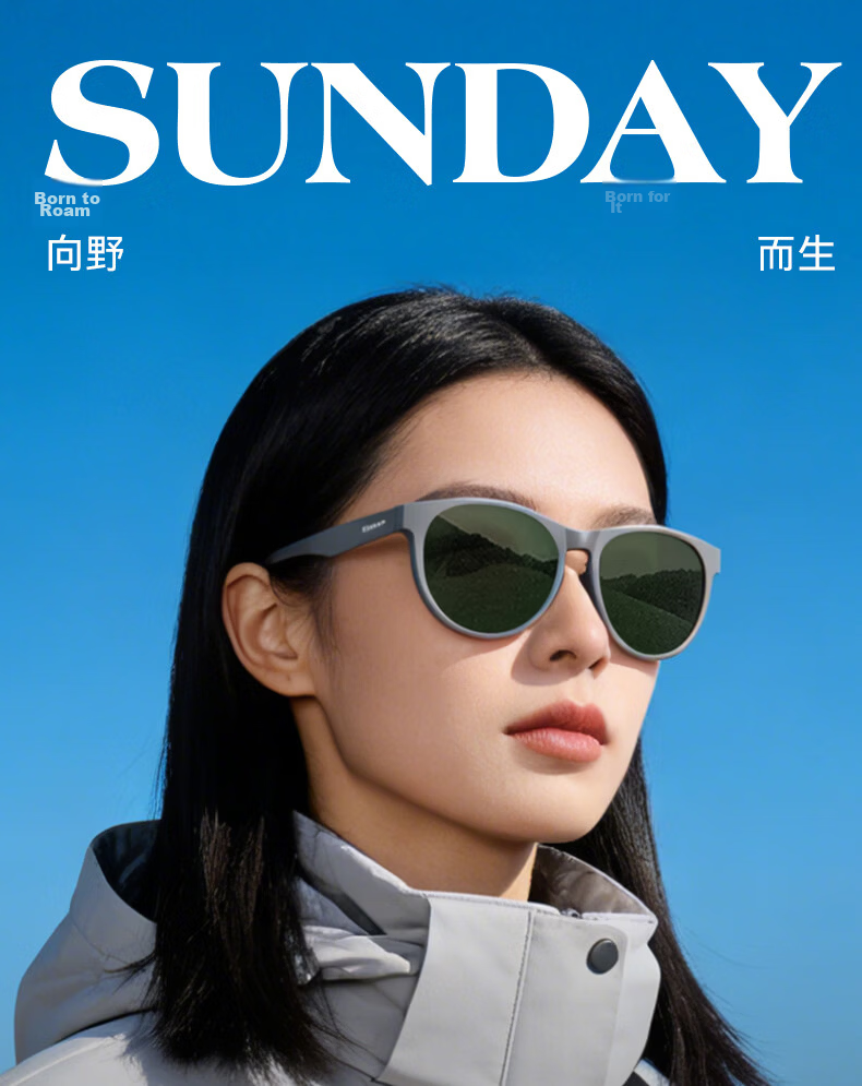 VIGUSHI & SUNDAY Series Outdoor Mountaineering Cycling Glasses Anti-Glare UV Protection Professional Polarized Sunglasses S3 2