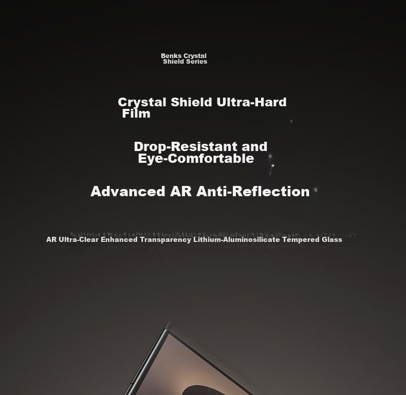 Benks Crystal Shield Ultra-Hard Glass | AR Anti-Reflection Tempered Glass Screen Protector for Samsung Z Fold 8, Full Coverage, HD, Anti-Fingerprint, Scratch-Resistant Foldable Phone Screen Protector 1