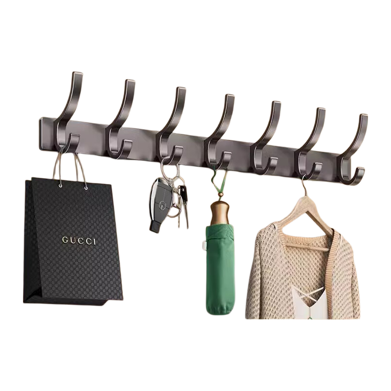 Baihan Bathroom Hooks, No Drilling Required, Strong Coat Hangers, Bathroom Storage Rack
