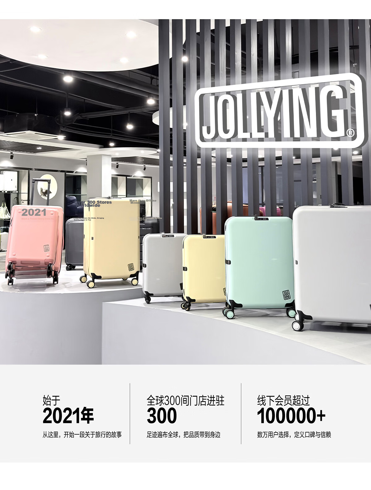 JOLLYING Ultra-Thin 11CM Foldable Carry-On Luggage Telescopic Trolley Suitcase for Men and Women Space-Saving Expandable Password Travel Bag 25