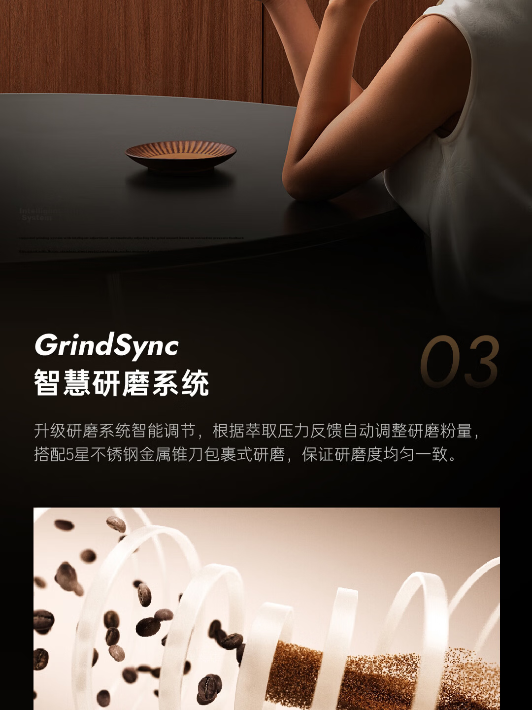 Casarte Langguang AI Voice Interactive Hot and Cold Dual Extraction Golden Cup Pro Italian Coffee Machine Fully Automatic Grinding Integrated AI Smart Extraction 2.0 Home Fitness Low Acid Cold Brew EQ 13