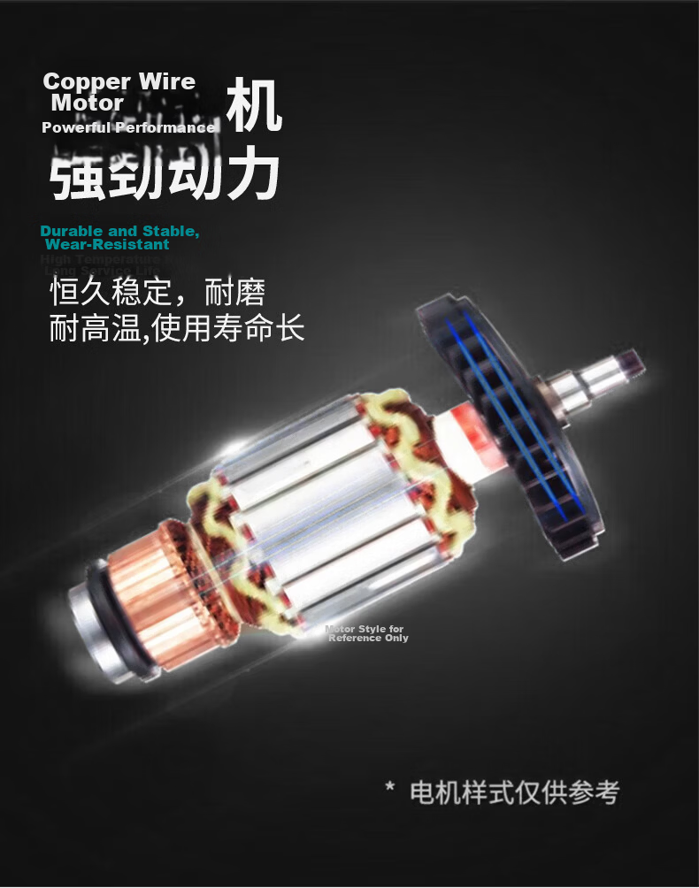 MAKITA 9556HNG Multi-Function Angle Grinder Polisher Cutting Machine Hand Grinder Reinforced Gearbox 7