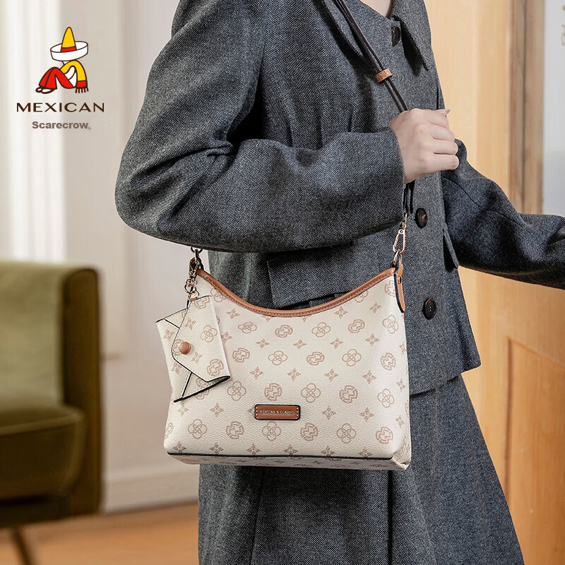 MEXICAN Women's Bag 2026 New Luxury Lightweight Shoulder Crossbody Underarm Tote Handbag Birthday Gift for Girlfriend