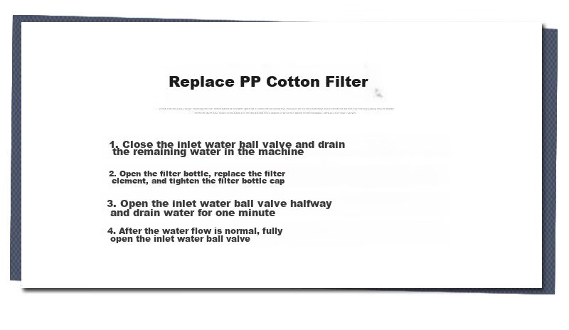 KaQiu Water Purifier Filter Cartridge Universal PP Cotton 20 Inch 1 Micron 5 Micron Commercial Coin-Operated Water Dispenser Filter Accessory 23