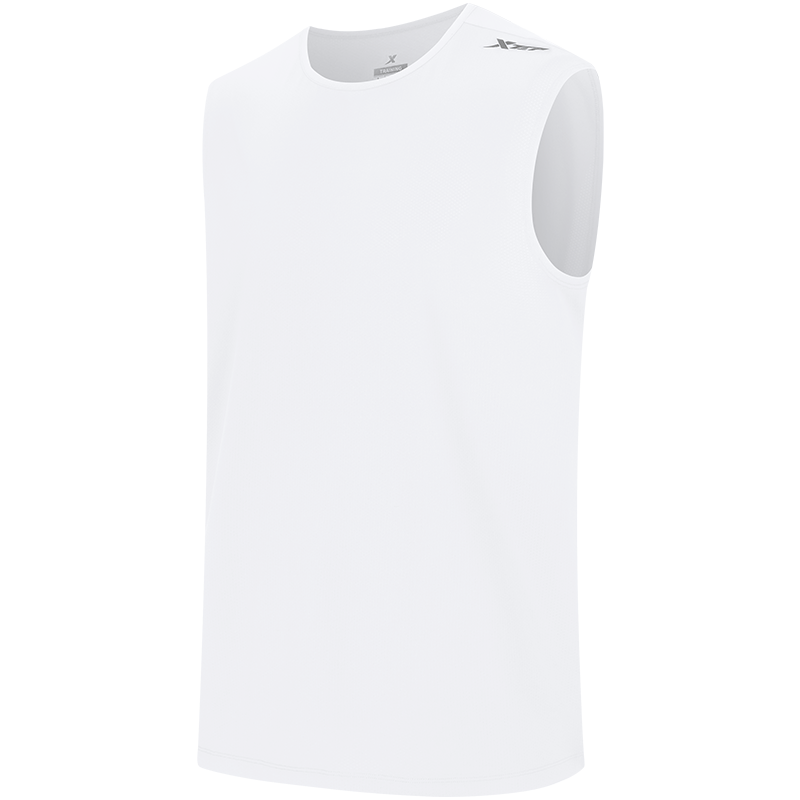 Xtep Quick-Dry Vest | Men's Breathable Summer Fitness Sleeveless Ice Silk Basketball Training Tank Top Sports Vest Shirt