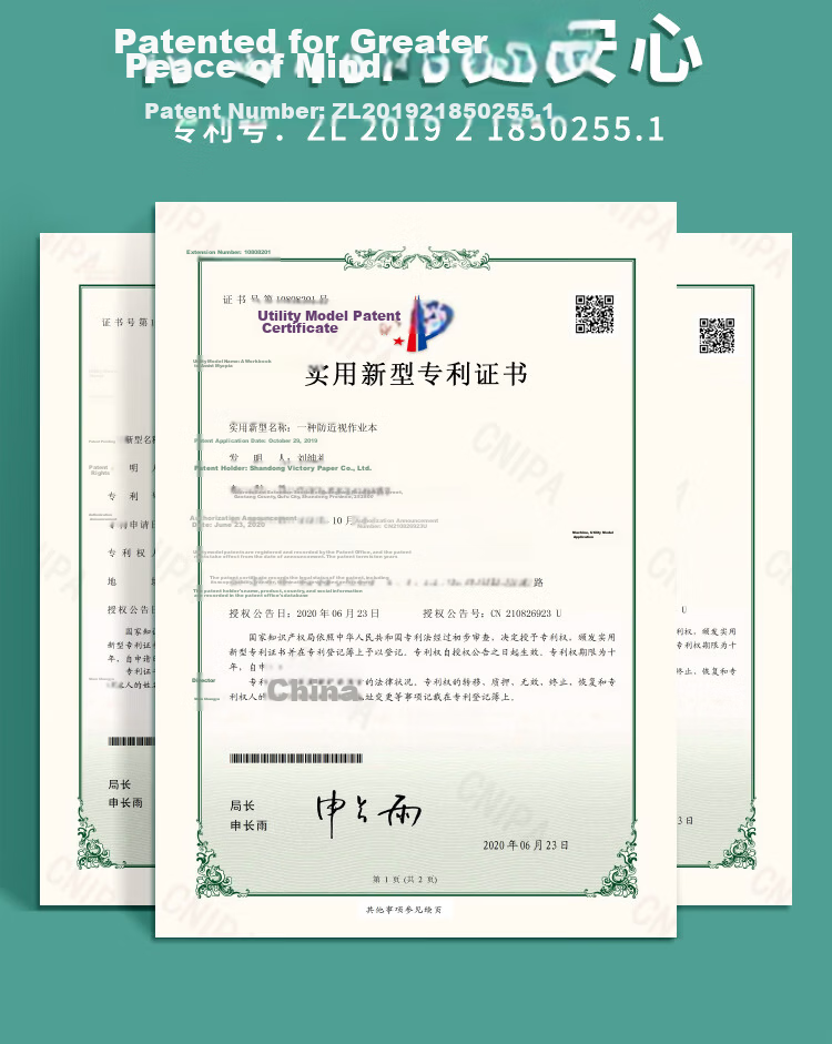 Dr. Dory 22K 22-Sheet Grid Notebook with Dotted Grid, 9-Grid 13-Line Writing Positioning Practice Copybook, Beijing Standard Eye-Protective 10-Pack Back-to-School Essential 2
