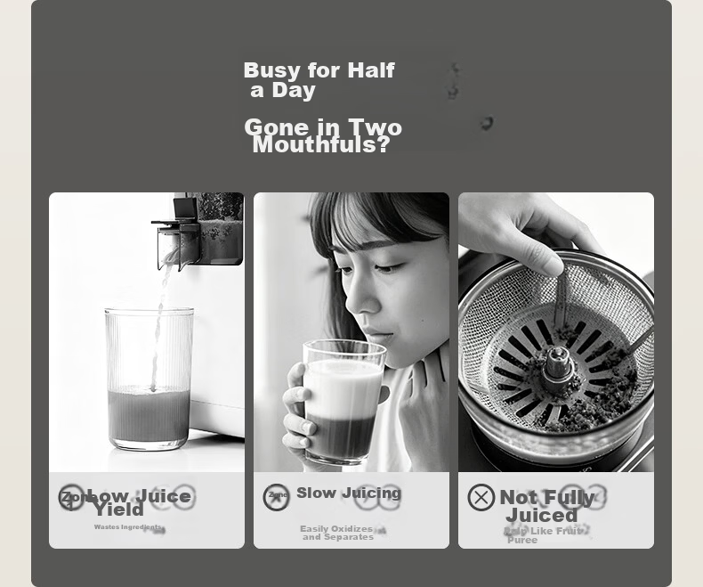 Joyoung New Intelligent Control Three-Stage Juicer Fully Automatic Pulp Separation 120mm Wide Mouth No Filter Easy Clean Vegetable Juice Ice Cream Juicer Z12-LZ666 4