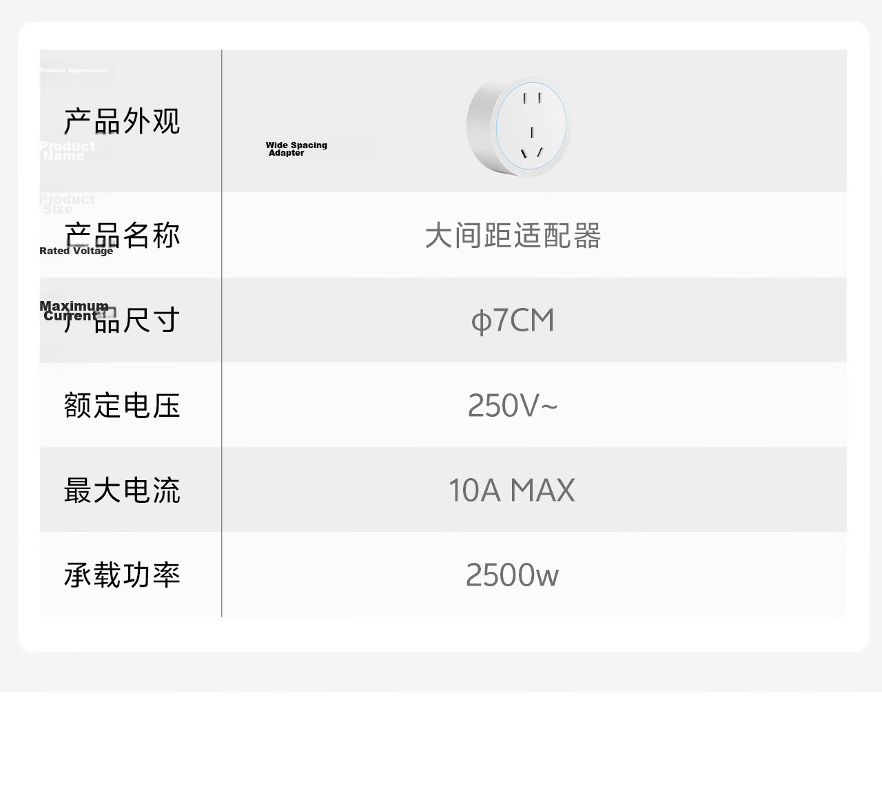 PNTU Slim Track Socket Surface-Mounted No Slot Required, 8000W High Power Sliding Rail Track Mobile Sideboard Guide Rail 60cm + 4 Adapters Pearl White 25