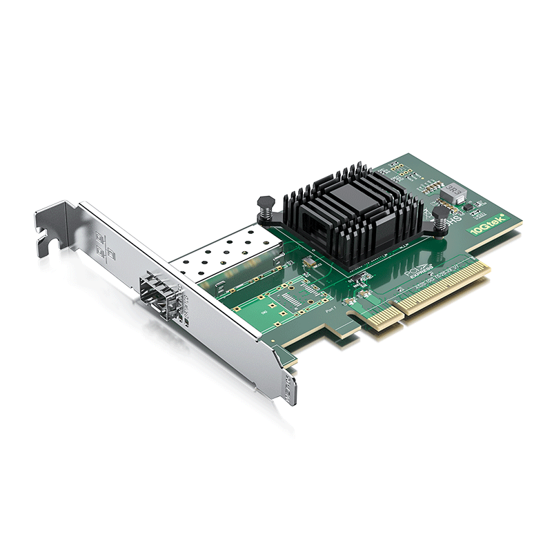 10G Intel 82599EN Chip 10 Gigabit Fiber Network Card X520-DA1 PCI-e X8 SFP+ Single Optical Port Data Center Server NIC