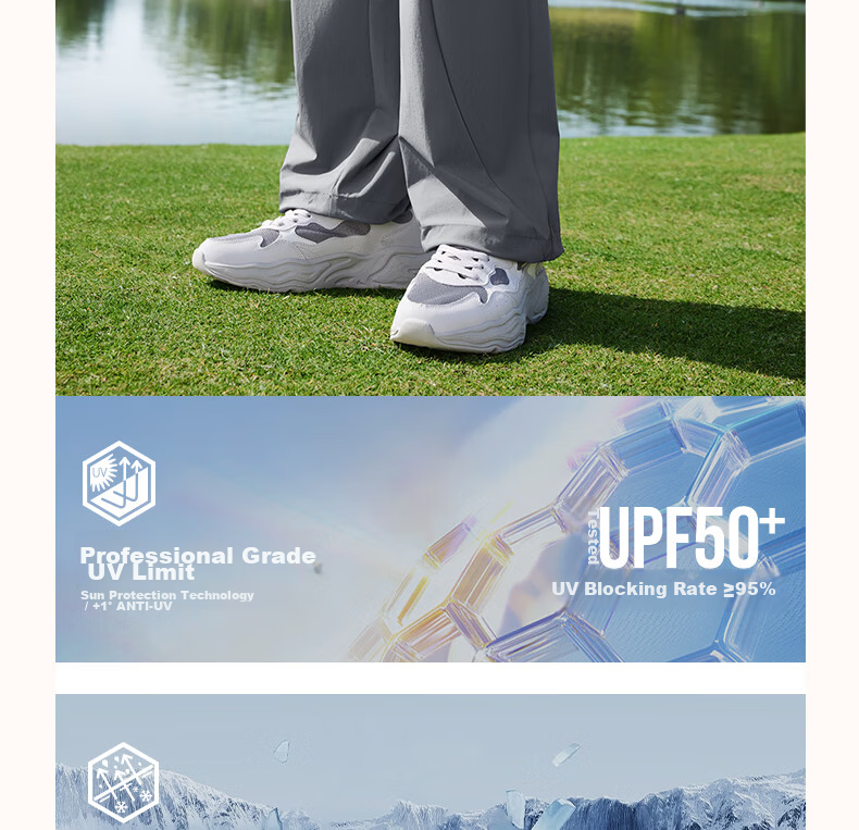 361° Men's Pants Aorui Peng Summer Sun Protection Soldier Pants Loose Outdoor Casual Sports Pants 652619702-1 4