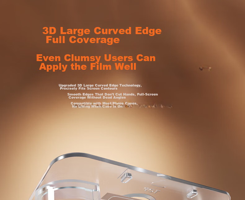 BLUEO 3D Curved Edge AR Anti-Glare Eye Protection Tempered Glass Screen Protector for iPhone 15 Pro, High-Definition, Drop-Resistant, Wear-Resistant, Dust-Free, Quick-Apply Film, 2-Pack 14