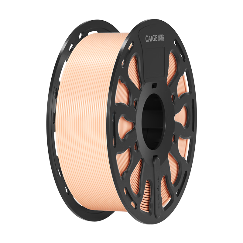 Caige 3D Printing Filament PETG 1.75mm Compatible with Taz, Creality, Elegoo, Zongwei Cube, Aurora Erwo 3D Printer Skin Color 1kg
