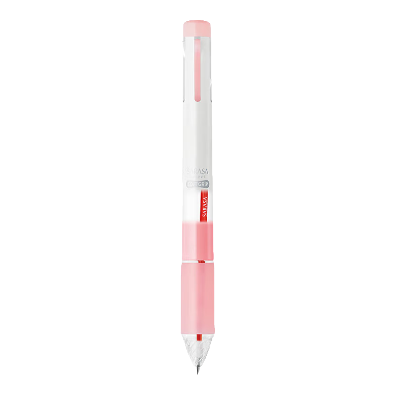 ZEBRA 5-Color Multifunctional Pen Barrel SARASA Series Colorful Neutral Pen Barrel (Refill RNJK5) S5A25 Light Pink Barrel (Buy One Get One Free)