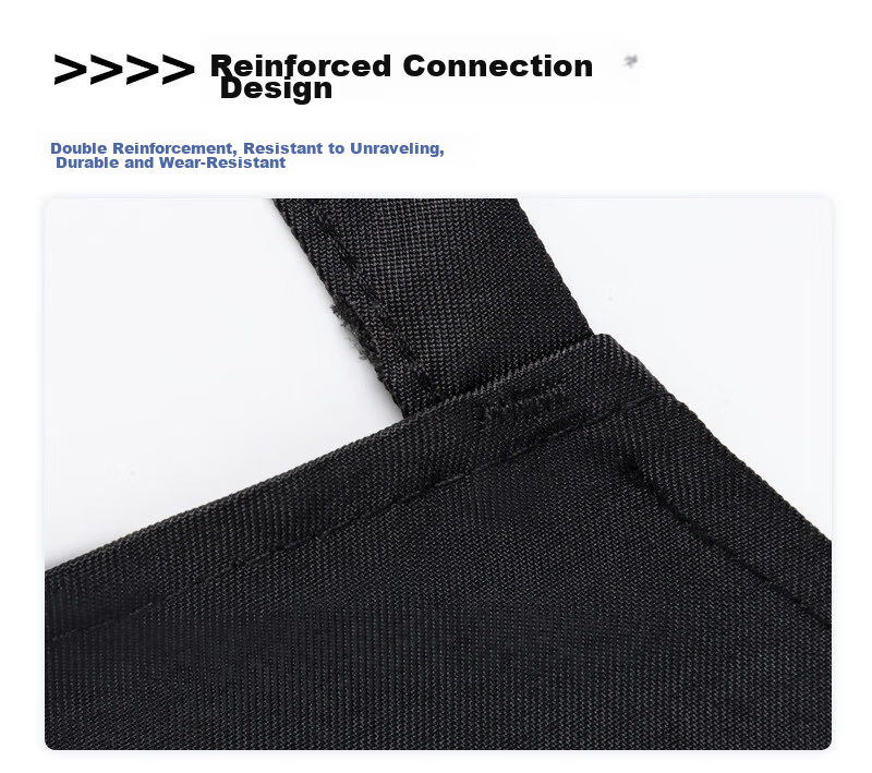 Disguiser Restaurant Anti-Stain Apron Workwear with Custom Logo Unisex Adjustable Hand-Wiping Kitchen Cooking Apron Black 8