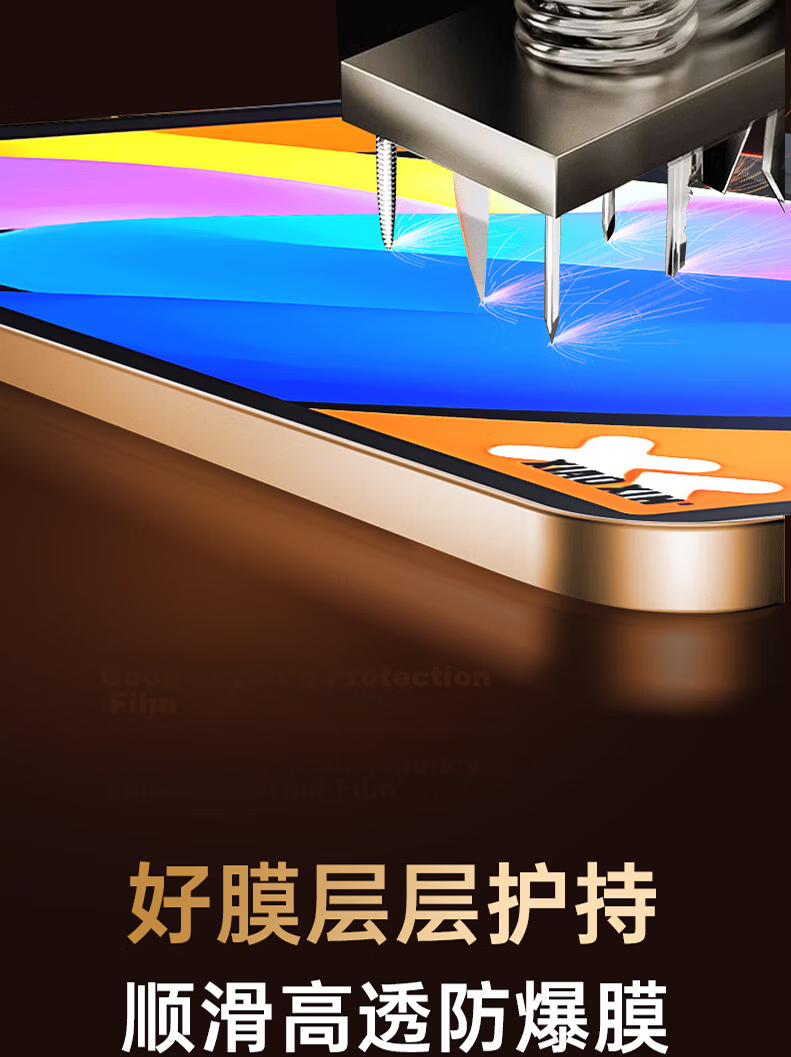GOLDEN RAY Tempered Glass Screen Protector for Lenovo Xiaoxin Pro GT 11.1-inch Tablet 2.5D Arc Edge HD Full Screen Anti-Fingerprint Explosion-Proof Film 10