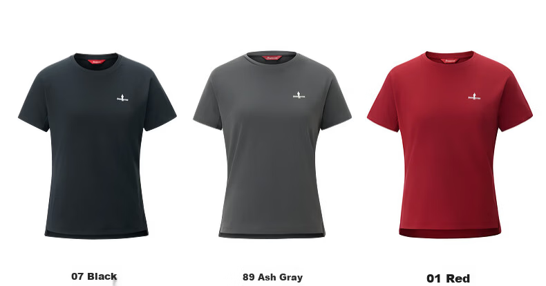 Biyinlefen [Ultra Light T] 2026 Spring Summer New Women's Casual Outdoor Commuting Lightweight Sun Protection Quick-Dry Short Sleeve Crew Neck T-Shirt 20