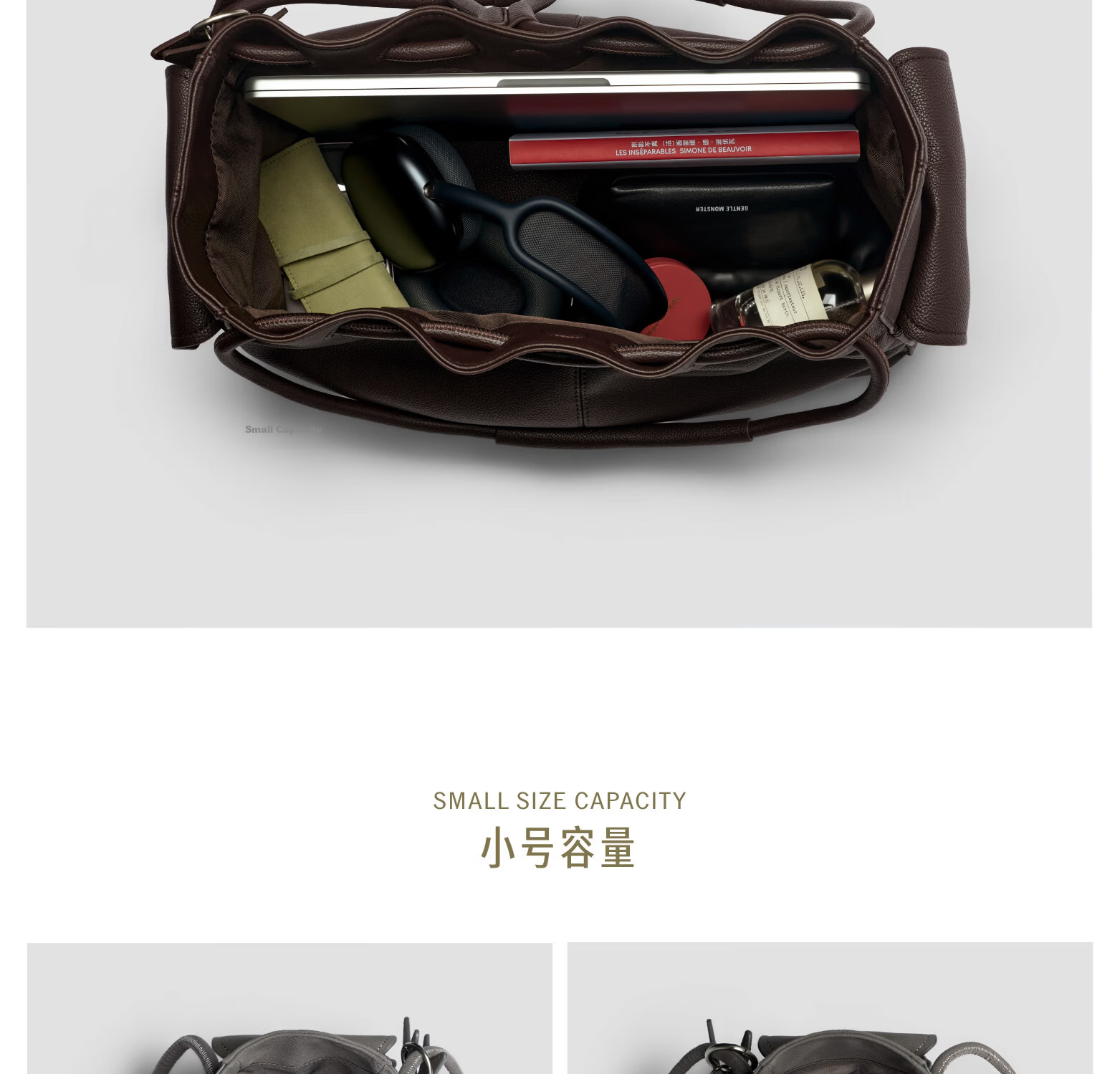 ECODAY Women's Bag 2026 New Large Capacity Tote Bag Commuter Luxury Shoulder Bag Birthday Gift 8