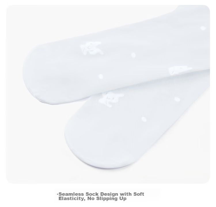 Disney Girls Summer Thin Tights White Dance Socks Velvet 2-Pack XL 12