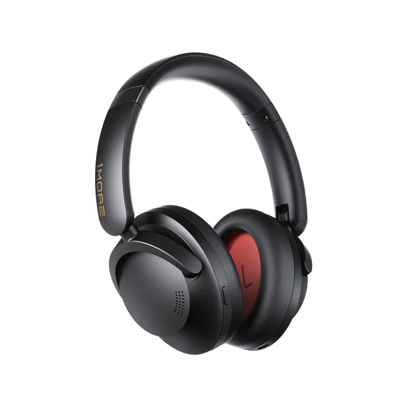 1MORE HQ51 Jay Chou Edition Over-Ear Bluetooth Headphones SonoFlow Pro Dual Gold Standard Sound 100H Long Battery Life Active Noise Cancelling Gaming Music Headphones Black