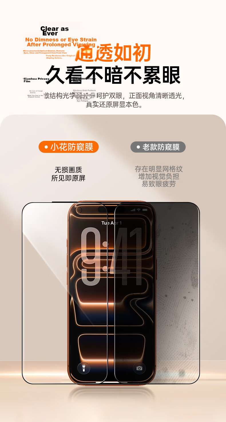 ALittleFlower [Hot Sale 600K+ 25° Privacy Screen Protector] Compatible with iPhone 17 Pro Max Tempered Glass Privacy Film Anti-Peeping Protective Anti-Drop Screen Protector 7