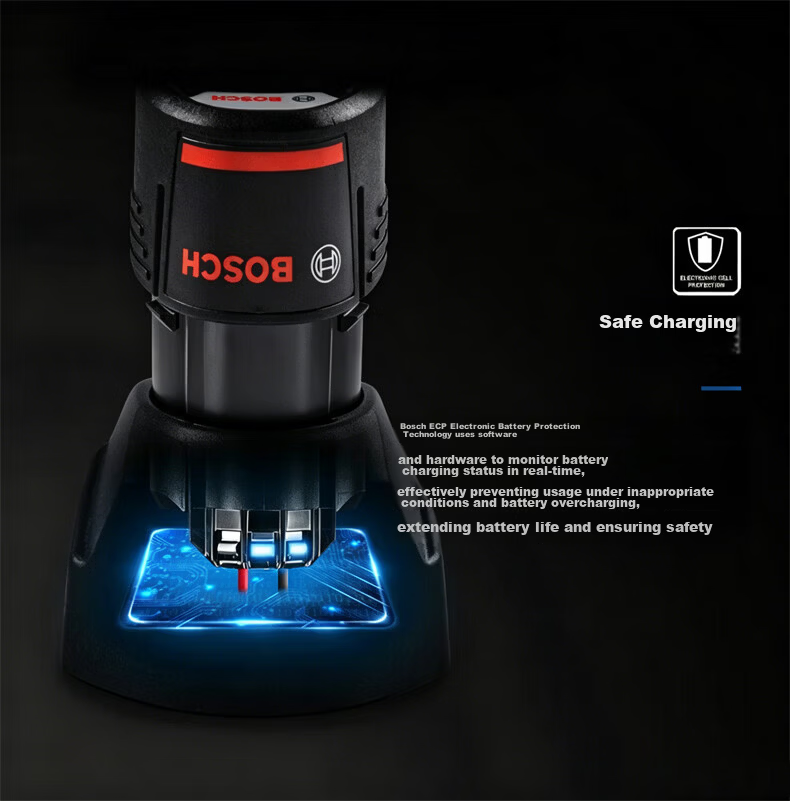 BOSCH GSR120-Li Cordless Electric Drill Lithium Battery Rechargeable Screwdriver Power Tool Single Battery 15
