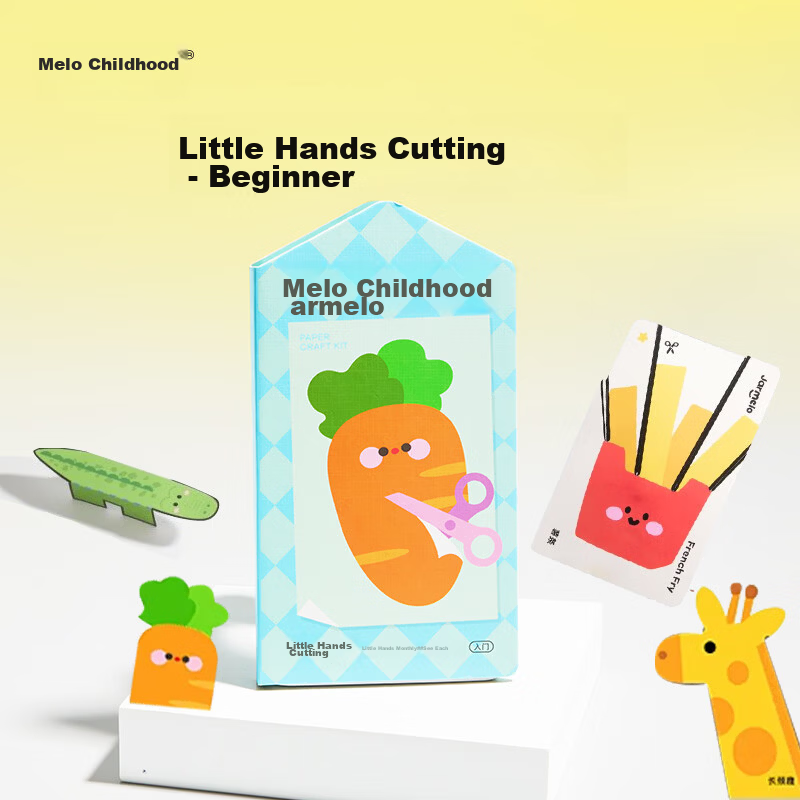 Melo Childhood Little Colorful Dot Pens Children's Early Education Baby Enlightenment Doodle Set Kindergarten Drawing Starter 6 Colors