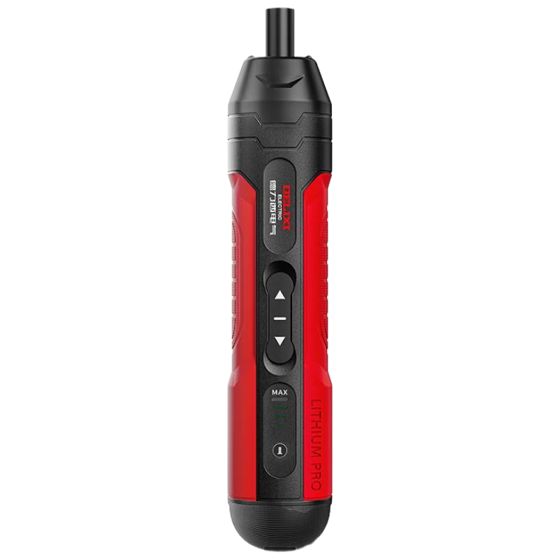 Delixi Electric Cordless Electric Screwdriver Rechargeable Household Electric Drill Mini Screwdriver Tool Set