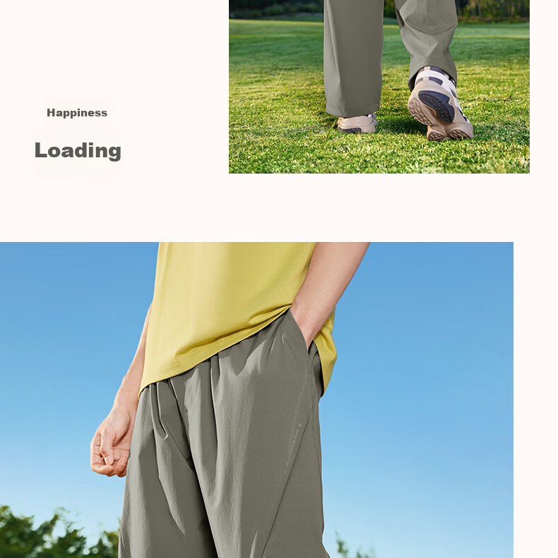 361° Men's Pants Aorui Peng Summer Sun Protection Soldier Pants Loose Outdoor Casual Sports Pants 652619702-1 22