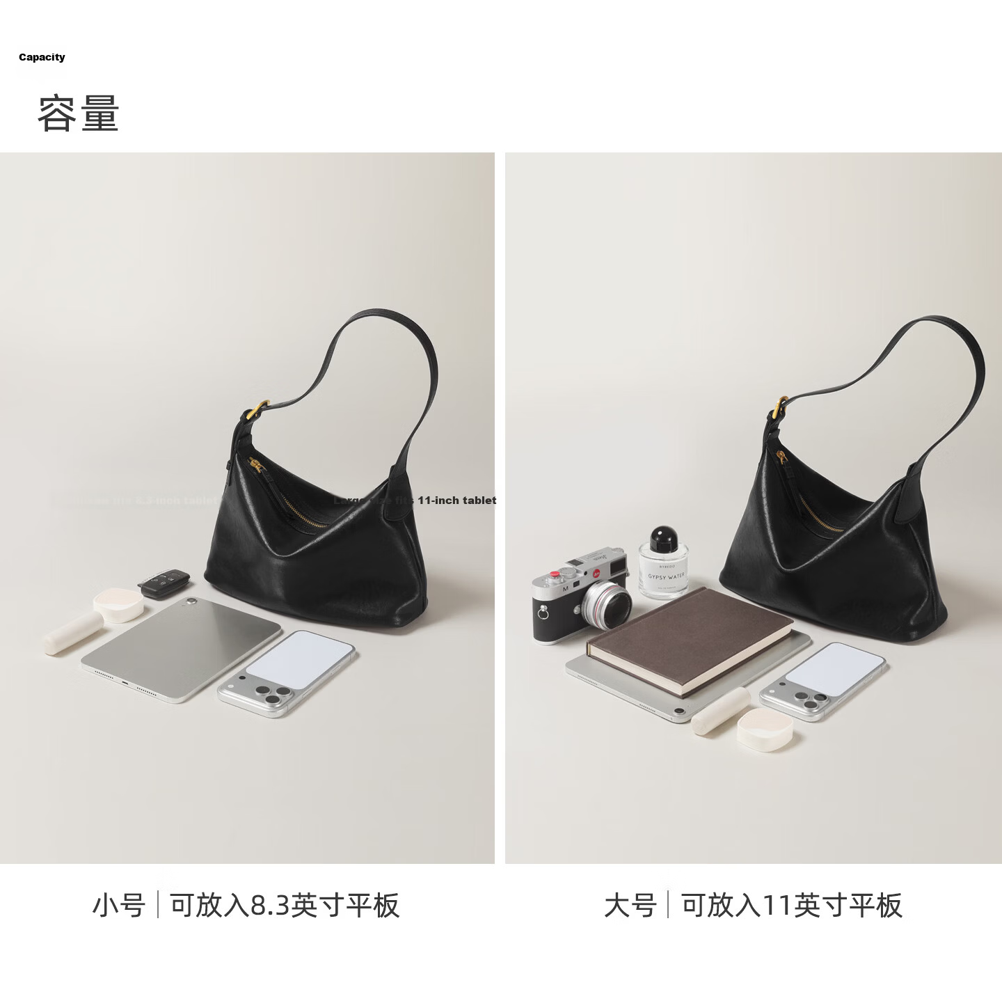 Miaodi Vegetable-Tanned Top-Grain Cowhide Hobo Underarm Tote Bag Blue Commuter Casual Shoulder Crossbody Bag for Women Qixi Festival Gift 19