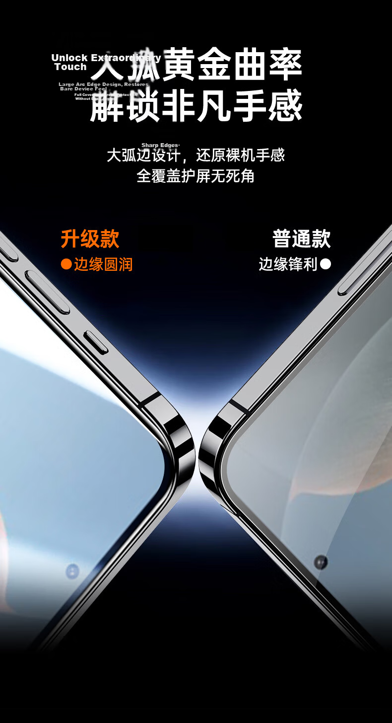 Fly Planet [2-Pack] Tempered Glass Screen Protector for Redmi Note 15 Pro, Privacy Anti-Peeping Full Coverage Anti-Fingerprint Protective Film with Easy Installation Box 4
