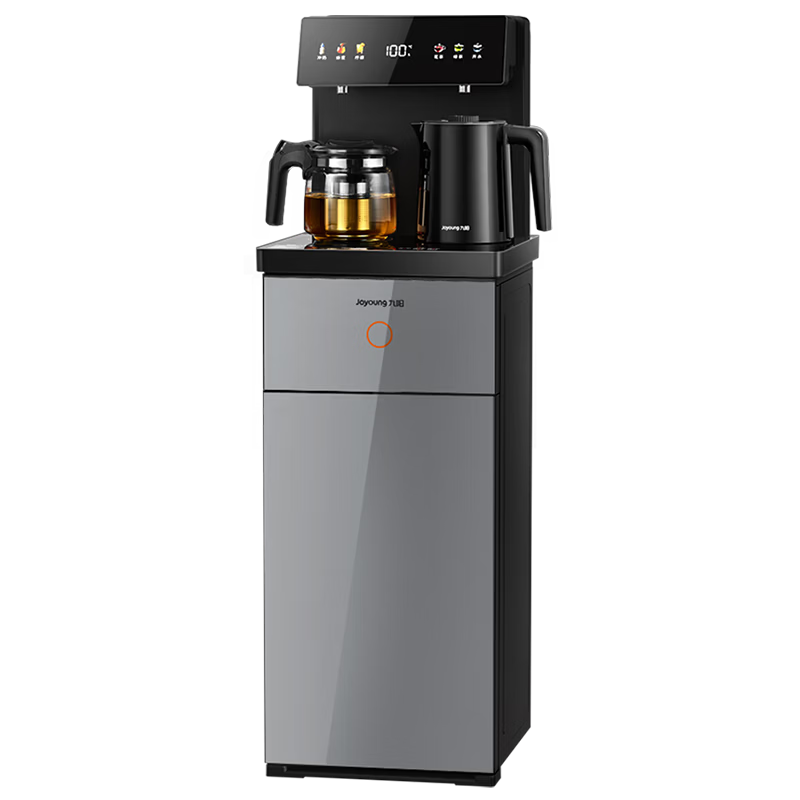 Joyoung Titanium Tea Bar Machine 2026 New Home High-End Living Room Healthy Water Dispenser Bottom-Load Water Bucket Kettle Smart Integrated 0 Coating 0 Odor JD Self-Operated PR1C12