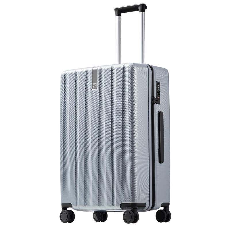 Hanke Women's Luggage 2026 New Upgrade Trolley Case Men's Carry-On Password Travel Suitcase 20-Inch Eco Gray