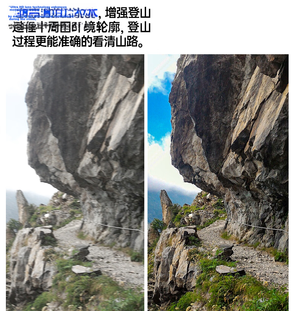 KAPVOE HD Polarized Hiking Mountaineering Glasses Anti-Glare Windproof Sandproof Snow Mountain Sunglasses 16