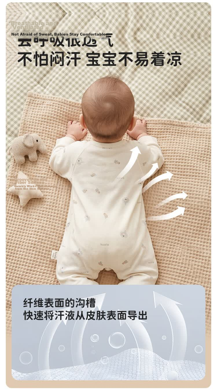October Famous Newborn Baby Clothes Baby Butterfly Romper Four Seasons Wearable Pure Cotton Jumpsuit Crawling Suit Pink Dolphin 52cm 4