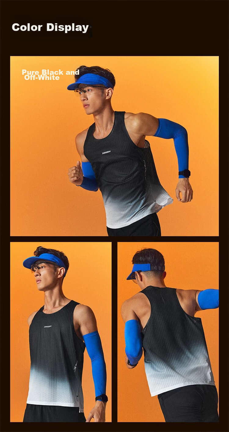 XTEP 2000KM PRO Men's Quick-Dry Vest Sports Sweat-Absorbing Breathable Running Outdoor Training 9