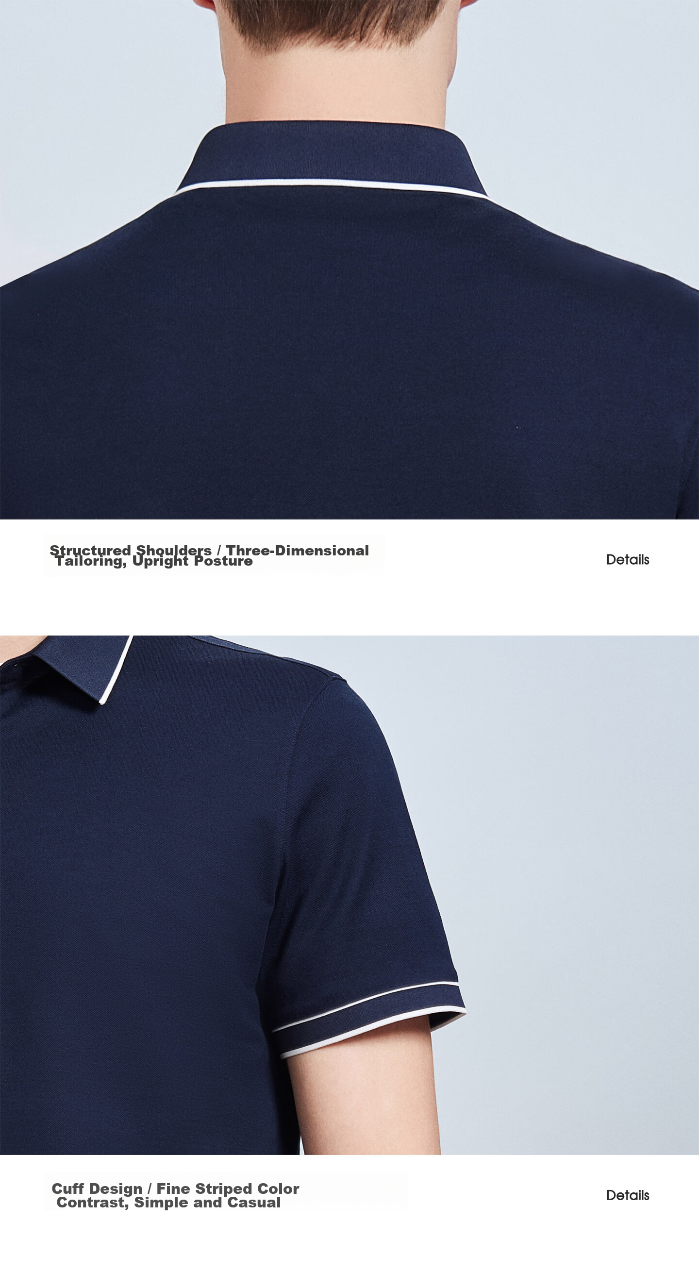 Antonio 55% Mulberry Silk Cooling Breathable High-End Short Sleeve Polo Shirt Men Summer Knitted Business Casual T-Shirt Top 66