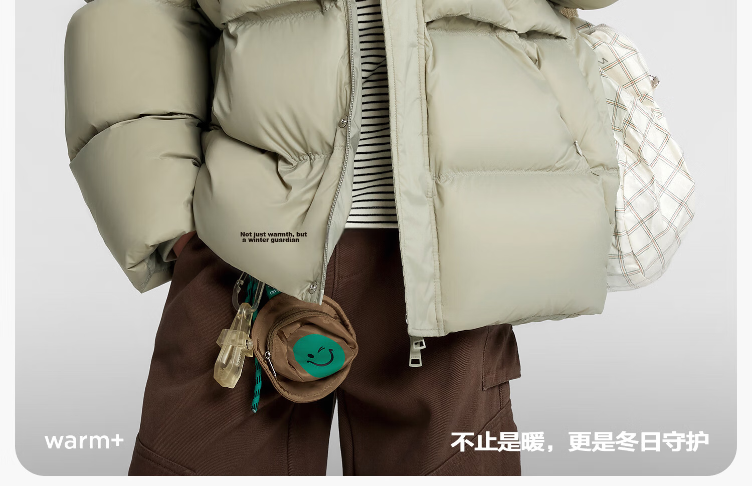 Zuo Xi Boys' Winter Down Jacket New Warm Children's Three-Proof Hooded Puffer Coat Red 140 New Year Outfit 3
